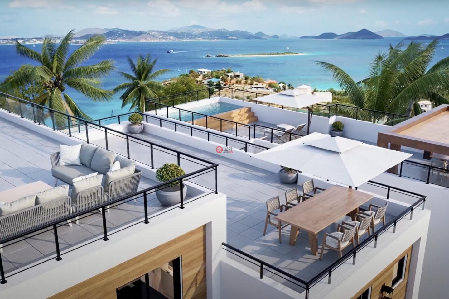 美属维京群岛Cruz Bay的独栋别墅，13aa Contant，编号78488118