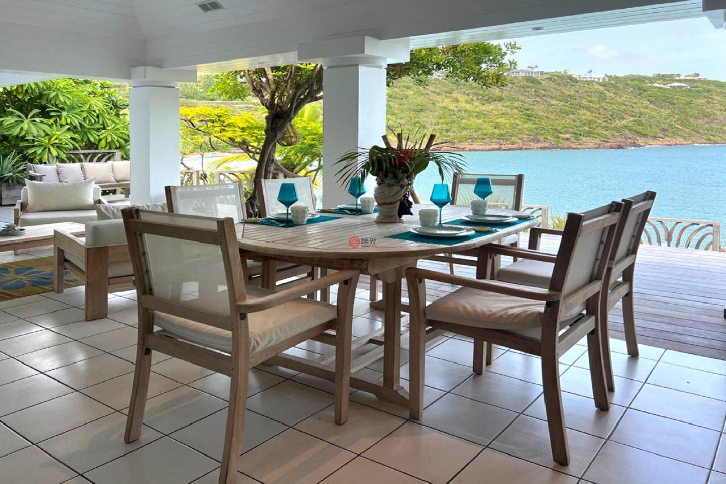 圣巴泰勒米岛Marigot的独栋别墅，La Case et La Thébaïde，编号76567929