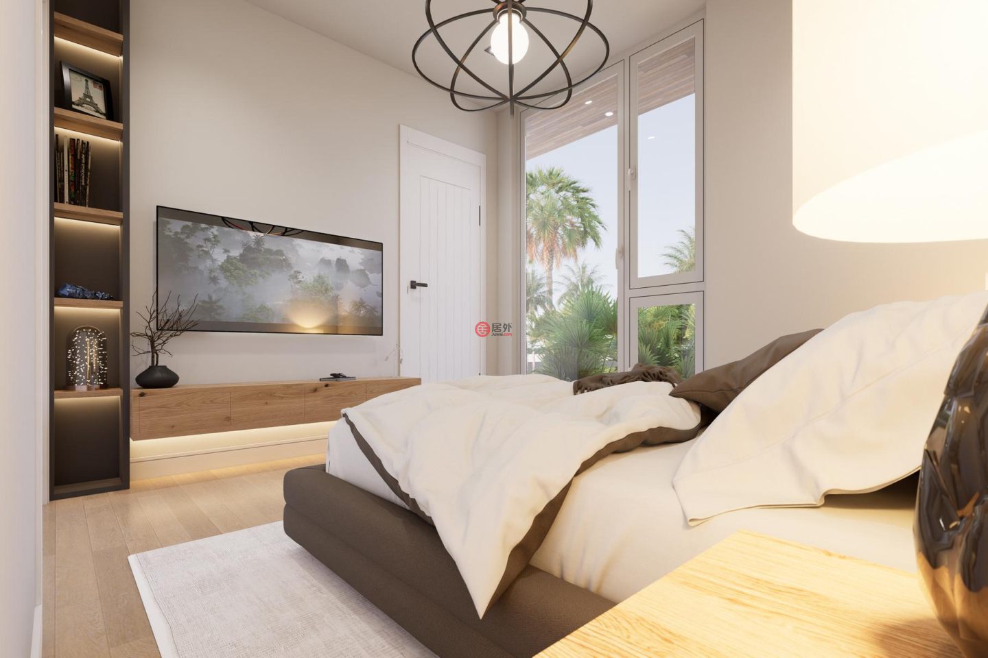 特克斯與凱科斯群島的独栋别墅，Lakeview Luxury Villa Venetian Road，编号78509765