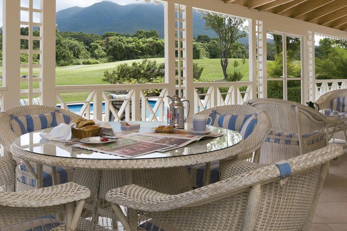 圣克里斯托弗和尼维斯岛NevisSt. Thomas Lowland的独栋别墅，Nevisian Retreat Palm Grove Villa 1437，编号77810516