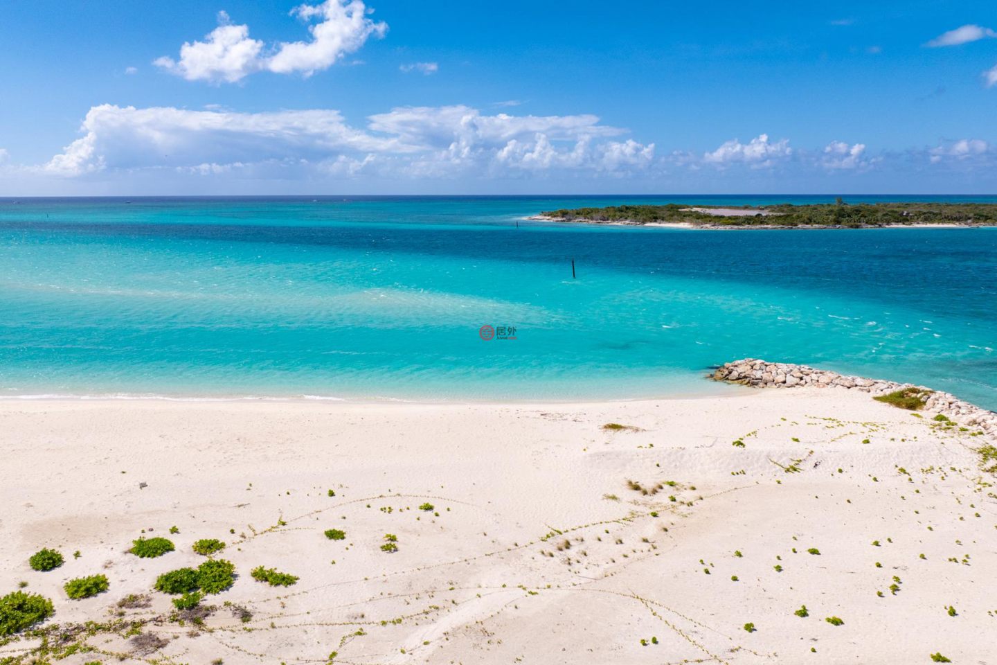 特克斯與凱科斯群島的住宅用地，Emerald Point Beachfront，编号78244465
