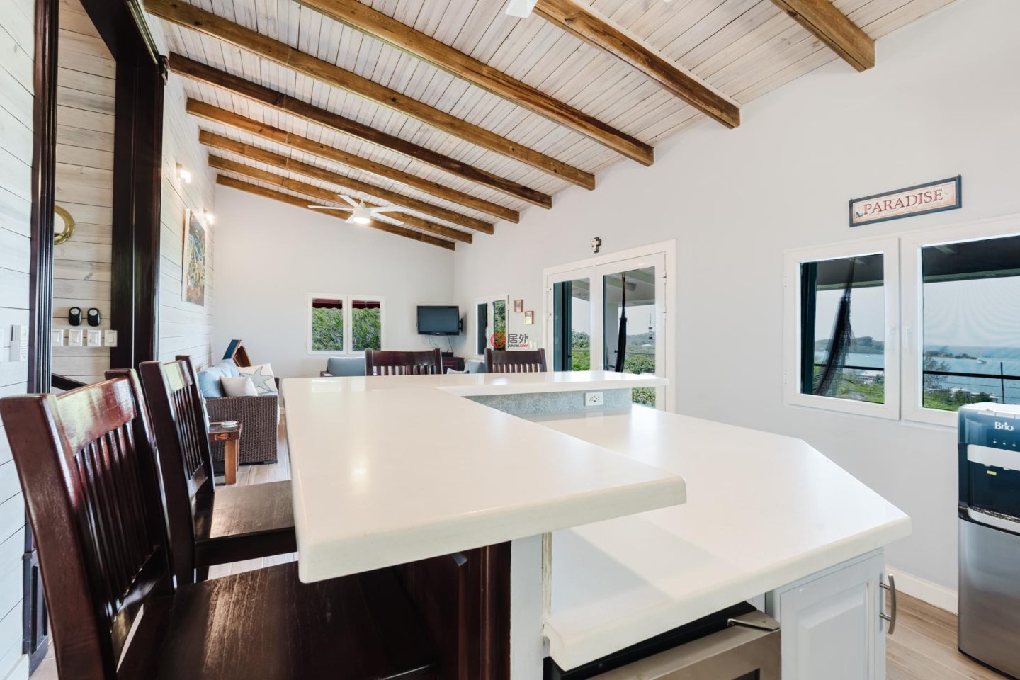 洪都拉斯海湾群岛瓜納哈島的独栋别墅，Ocean View Island Cottage with Boat Dock & Photogenic Views Guanaja，编号78412095