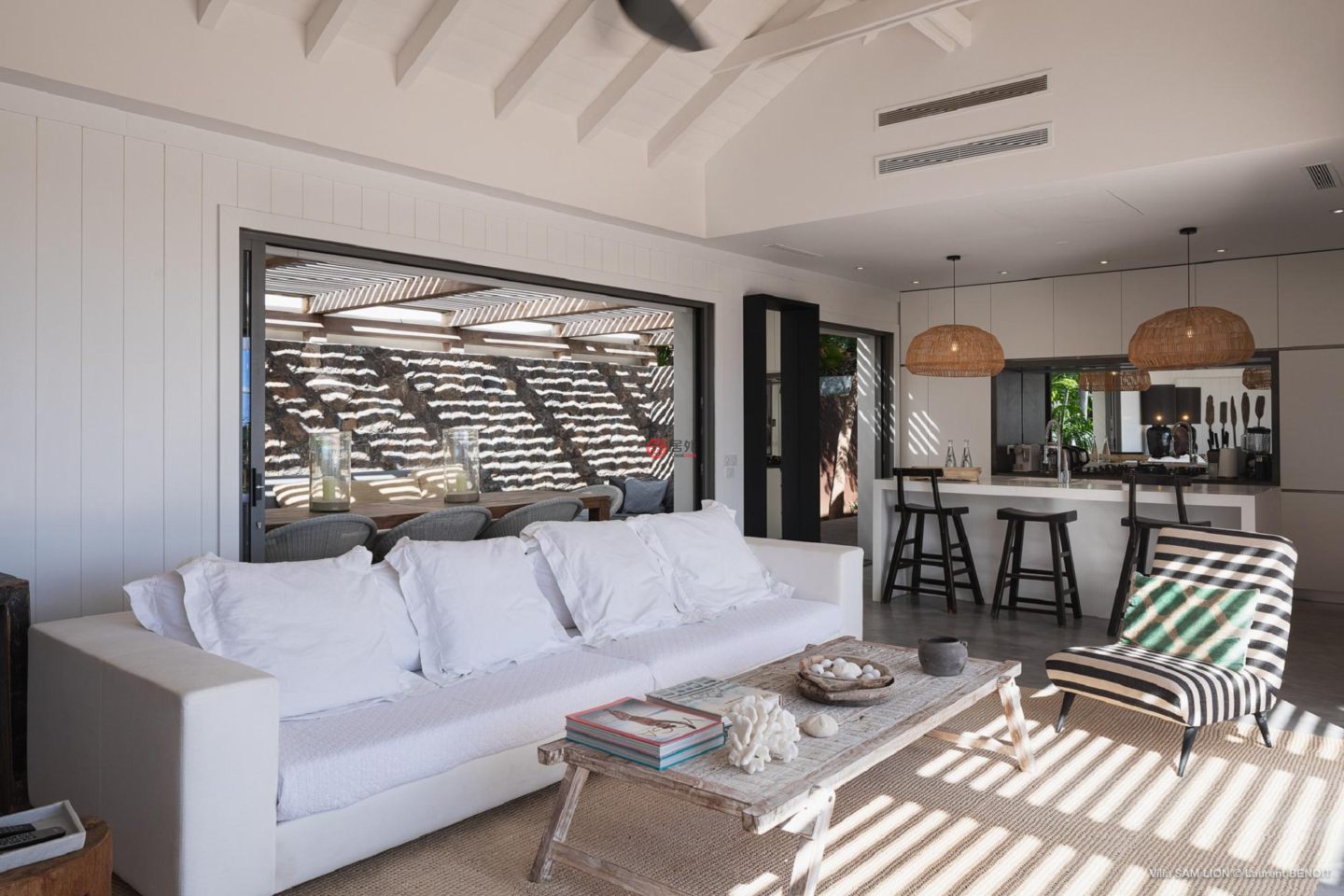 圣巴泰勒米岛Anse des Cayes的独栋别墅，Sam Lion，编号77182710