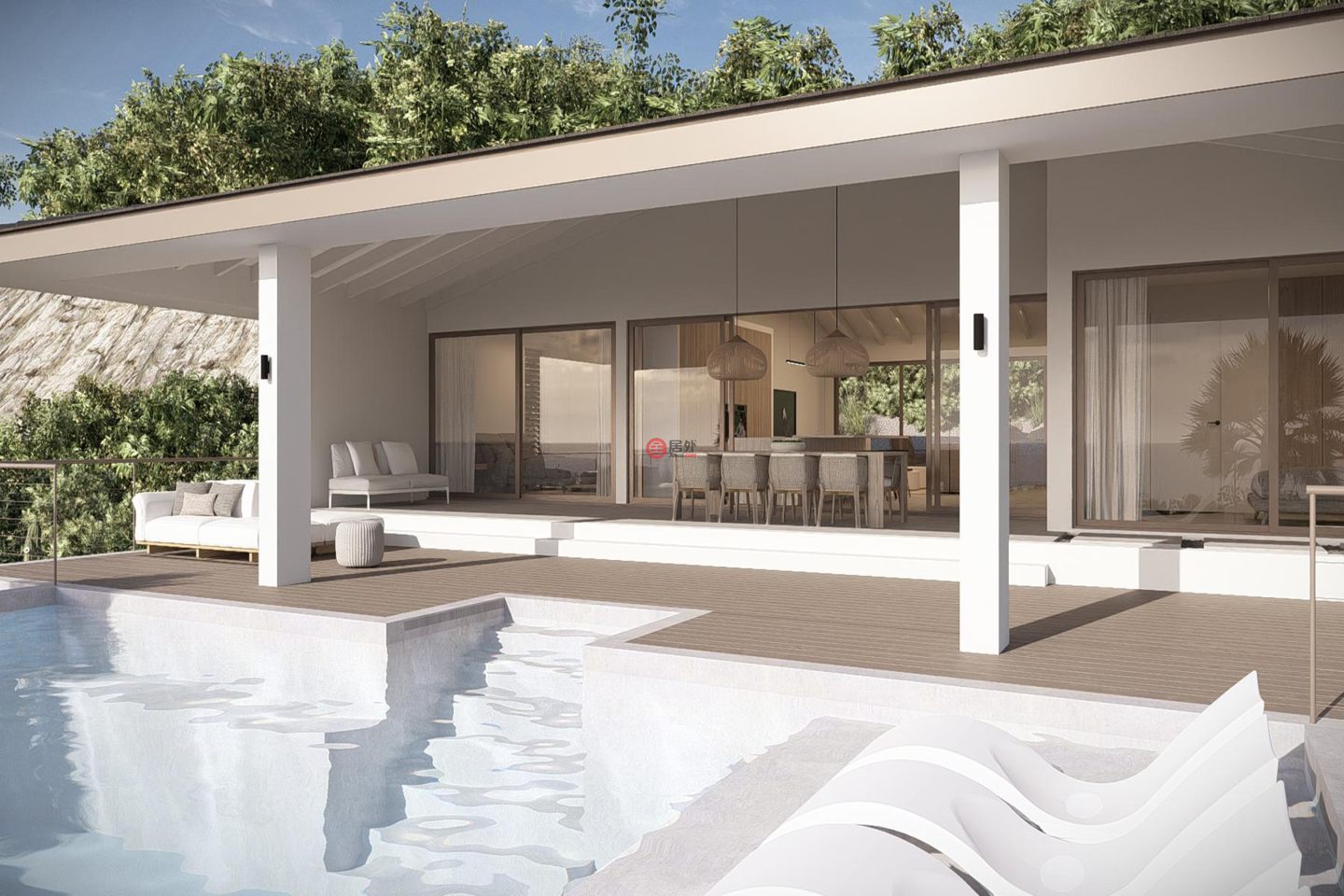 库拉索的独栋别墅，Coral Estate 2102，编号77896901