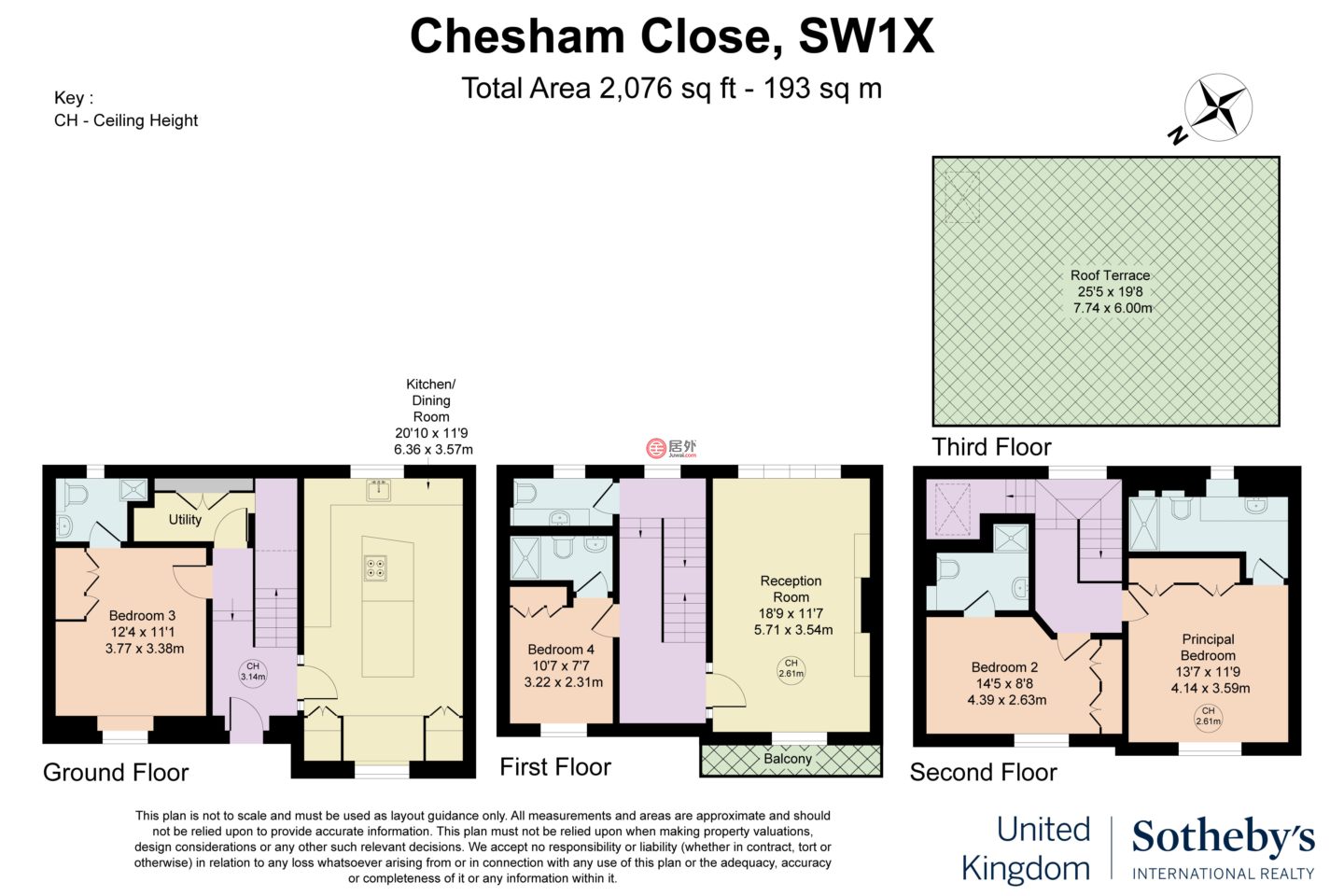 英国英格兰伦敦的联排别墅，Chesham Close，编号78163487