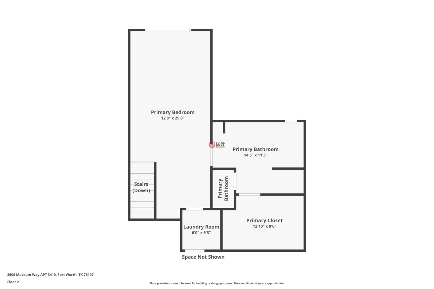 美国德克萨斯州沃斯堡的独栋别墅，2608 Museum Way Unit# 3410，编号77968049