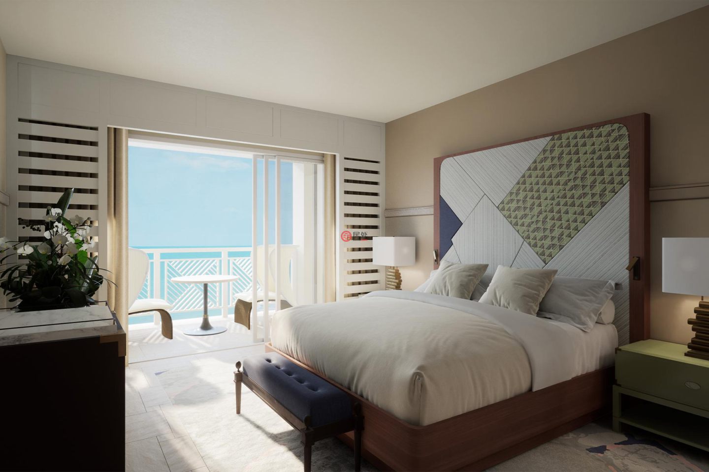 百慕达的公寓，The Residences at St. Regis Bermuda - Gates Bay Unit 4B St Catherine's Beach，编号51824214