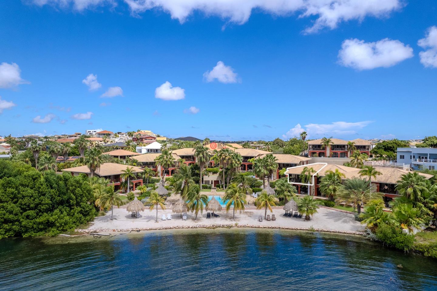 库拉索的公寓，Spanish Water Apartment E5，编号76032898