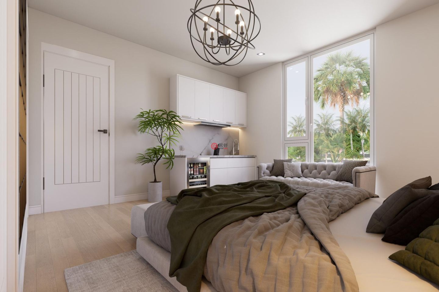 特克斯與凱科斯群島的独栋别墅，Lakeview Luxury Villa Venetian Road，编号78509786