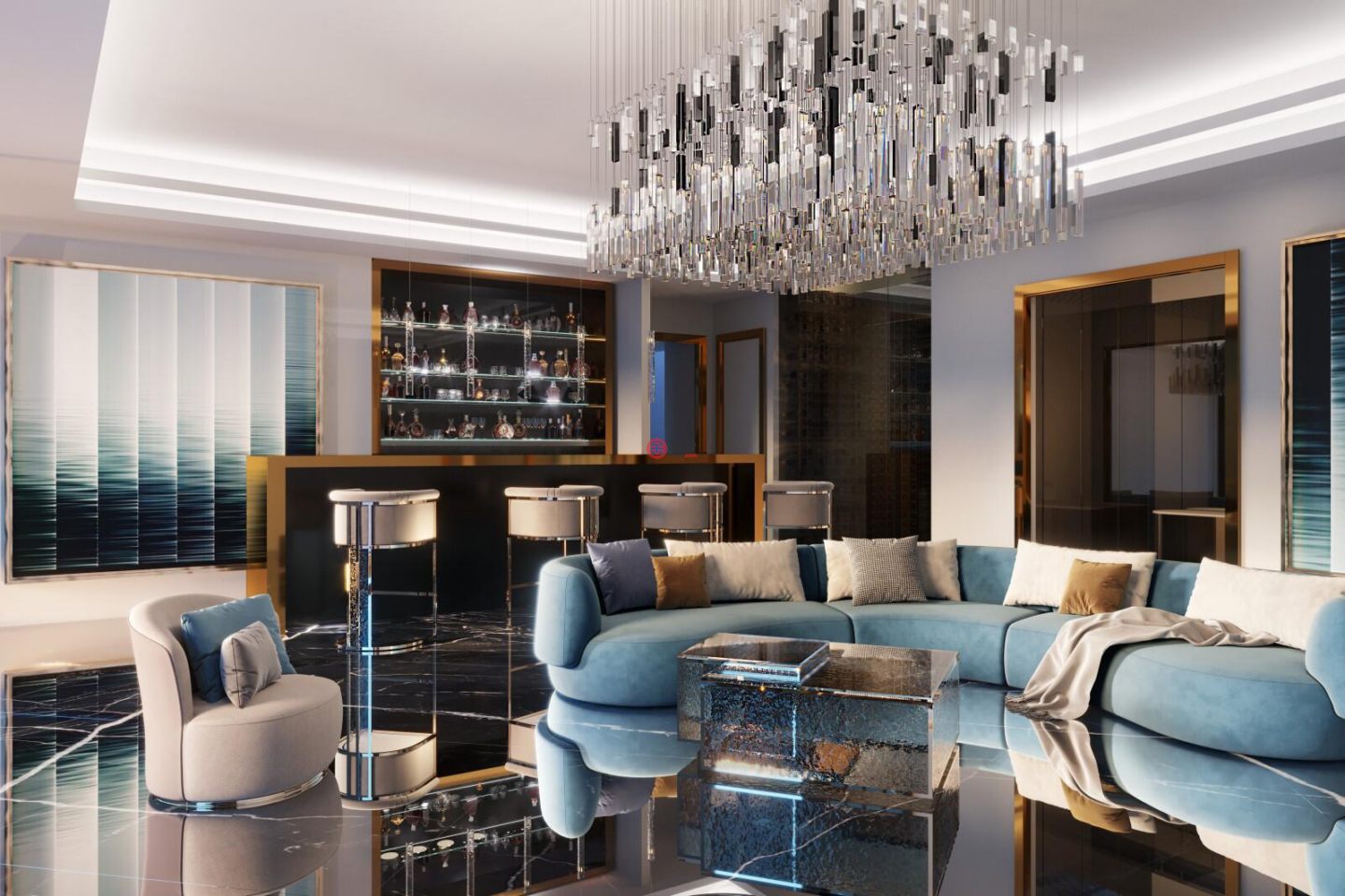 阿联酋迪拜迪拜的公寓，Marasi Drive，编号77913450