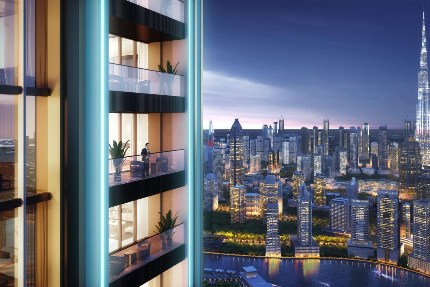 阿联酋迪拜迪拜的公寓，Marasi Drive，编号77913450