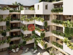 墨西哥金塔纳罗奥图卢姆的独栋别墅，Lua A-201 Solar Urbano lote 01 manzana 331 lote 008 009 010 y 011 Calle Poniente entre 6 Sur y Calle，编号77551899