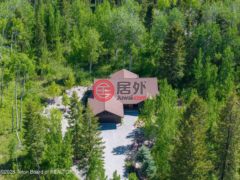 美国怀俄明州星谷牧场的独栋别墅，332 Forest，编号77537826