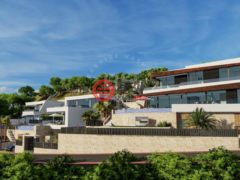 西班牙瓦伦西亚卡尔佩的独栋别墅，Calpe's Panoramic Marvel: A Modern Villa with Breathtaking Sea a，编号75831736