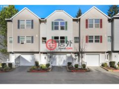 美国俄勒冈州比弗顿的联排别墅，14265 SW COUGAR RIDGE DR，编号62779372