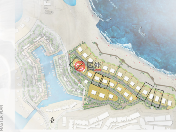 埃及萨尔瓦多加扎勒艾哈迈尔古尔代盖的独栋别墅，El Gouna，编号78308007